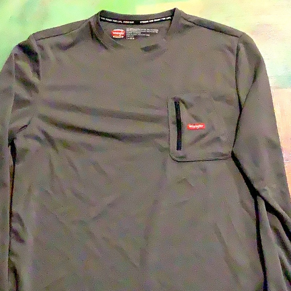 Gray wrangler XL long sleeve workwear